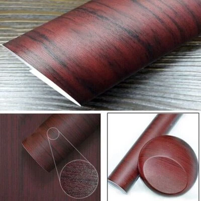 Car DIY Styling Wood Textured Grain Vinyl Wrap Sticker Decal Sheet 30cm* 100cm Foto 1 de 4