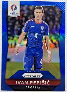 2016-17 Panini Prizm UEFA Euro 2016 Prizms Blue #184 Ivan Perisic /249 Croatia - Picture 1 of 2