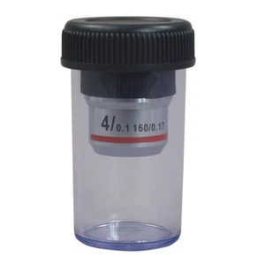 4X 160mm DIN Achromatic Objective for Compound Microscopes - Picture 1 of 5