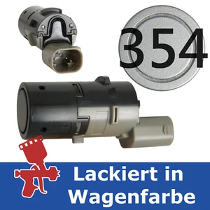 Sensor aparcamiento BMW X3 E83 Vor-FL pintado en 354 titanio plata 6989082 NUEVO - Imagen 1 de 1