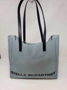 Bolso de mano para mujer Stella McCartney PVC transparente azul pastel abierto 541618W8491 - Imagen 1 de 5