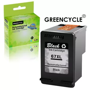 1PK Replacement 67XL Black Ink for HP 67XL ENVY 6052 6055 6058 6075 6055e 6400 - Bild 1 von 24