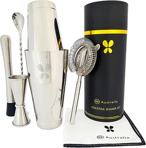 - Boston Cocktail Shaker Set Bartender Kit for Your Home Bar. Mix Martinis, Marg - Picture 1 of 9