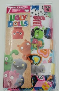 Ugly Dolls Size 4 Girls' Panties, 7 Per Pack, NWT - Picture 1 of 2