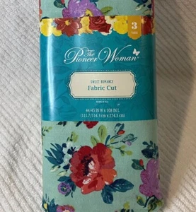 The Pioneer Woman 44” X 3” Yards Sweet Romance Floral Fabric 100% Cotton NEW - Picture 1 of 6