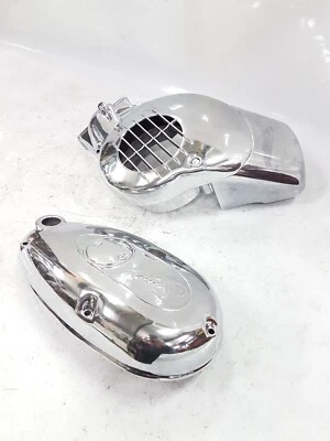 Simson SR4 KR51 Schwalbe Star Motordeckel Set -Hochglanzpoliert- - Bild 1 von 4