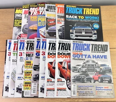 GMC Truck Trend/Motor Trend Magazine Lot (16) 90’s-2000’s Foto 1 de 4
