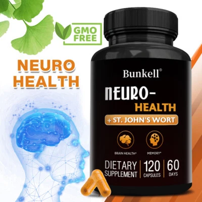 NEURO HEALTH, gesunde Unterstützung des Gehirngedächtnisses, nootropische Ergänzung - Bild 1 von 4