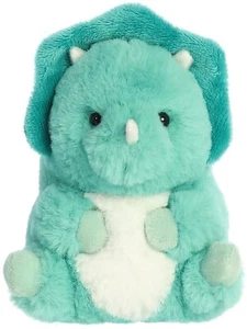 Aurora - Rolly Pet - 5" Teya Triceratops Playful Stuffed Animal - Bild 1 von 4