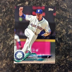 2018 Topps #321 Edwin Díaz Seattle Mariners - Imagen 1 de 2
