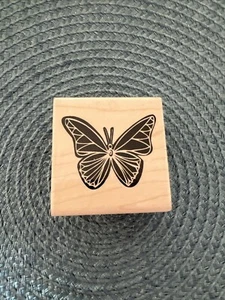 BOLD BUTTERFLY #4 Rubber Stamp by Close To My Heart  Bug Insect - Picture 1 of 3