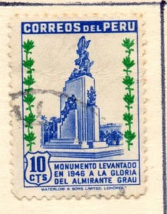 Admiral Miguel Grau Monument, The Knight of the Seas, Perú 1949 - Picture 1 of 1