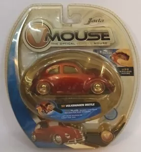 Jada Volkswagon Beetle Computer Mouse 1959 Wireless Vmouse Factory Sealed - Picture 1 of 5