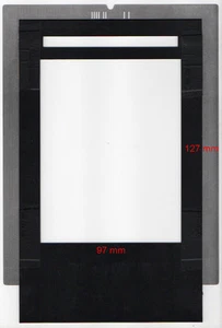 Soporte de película para escáneres Hasselblad/Imacon Flextight, apertura personalizada 97x127 mm. - Imagen 1 de 4