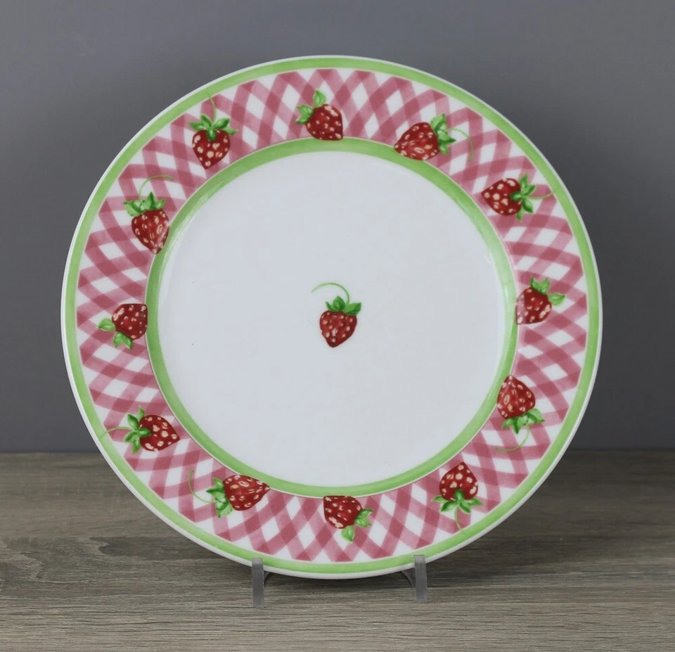 Villeroy & Boch V&B Strawberry Kuchenteller Frühstücksteller Teller Ø ca. 21 cm - Bild 1 von 1