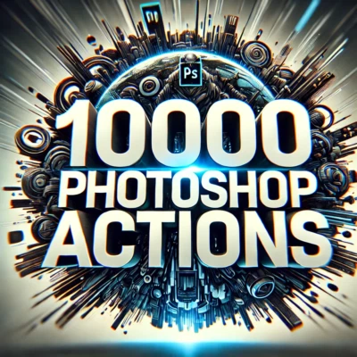 10.000+ Photoshop Actions Pack | Professional Photo Editing Presets - Image 1 of 3