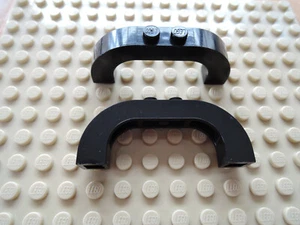 Lego 2 x Brücke Bogenstein 6183 schwarz 1x6x2 7784 6873 70809 7961 - Bild 1 von 1