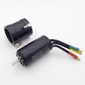 Refrigeración por agua 4074 2400W 4 polos motor sin escobillas KV1400 KV2600 para barco de radiocontrol yate - Imagen 1 de 14