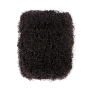 Capelli umani sfusi premium afro kinky 100%, capelli umani afro kinkys sfusi per dreadlo - Foto 1 di 10