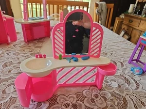 1987 Barbie Parfum Pretty Beauty Salon unvollständig Mattel (W) - Bild 1 von 3