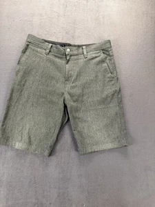Volcom Men’s Shorts Size 34 Gray Casual Chino Stretch Flat Front Summer Wear - Picture 1 of 7