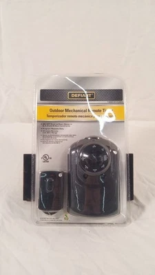 Temporizador remoto mecánico para exteriores Defiant Foto 1 de 2