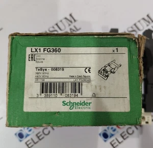 SCHNEIDER ELECTRIC LX1FG360 BOBINA MAGNÉTICA DE REPUESTO VOLTAJE 440VAC ENVÍO RÁPIDO - Imagen 1 de 7