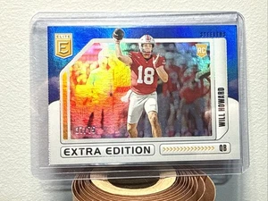 2025 Donruss Elite Extra Edition Will Howard Rookie 37/75 Steelers #14 - Bild 1 von 2