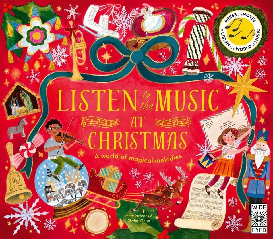 Listen to the Music at Christmas by Mary Richards Hardcover Book - Image 1 of 1