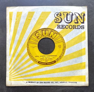 7" Jerry Lee Lewis - High School Confidential - US SUN 296 - Picture 1 of 1