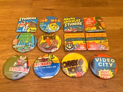 Paquete de cera de los 80 imanes envolventes - bolsa ciega - GPK, Nintendo, Zelda, TMNT, Wacky Pack Foto 1 de 4