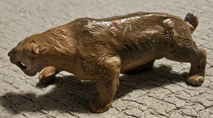 The Carnegie Smilodon Saber Tooth Tiger Figure 5.25 Inches Long - Picture 1 of 14