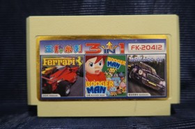 BoogerMan 3IN1 Famiclone Pegasus cartridge 8bit Famicom 60pin Nes Game Dendy 90s