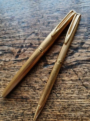 Waterman Paris, Füllfederhalter 18K/750 Goldfeder Und Kugelschreiber - Bild 1 von 4