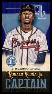 Topps Gypsy Queen Captain Ronald Acuña Jr. 2021 146/250 Atlanta Braves #CM-RAJ - Imagen 1 de 2