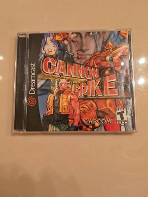Cannon Spike Sega Dreamcast 2000 Capcom 完整 CIB 手册 Reg 卡 ESRB 美国 — 第 1/4 张图片