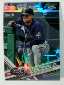 2017 Topps Chrome #115 Jason Heyward Chicago Cubs béisbol - Imagen 1 de 2