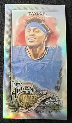 2022 Allen & Ginter Chrome #169 - Jonathan Taylor - Mini Refractor Colts - Image 1 of 2