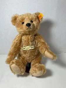 Stieff Teddy Bear 1902-2002 Anniv. Golden Mohair Danbury Mint Grumbler - 12” - Picture 1 of 5