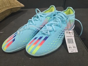 Adidas X Speedportal.3 Hallenfußballschuhe Herren Größe 9,5 blau bunt Damen 10,5 - Bild 1 von 8