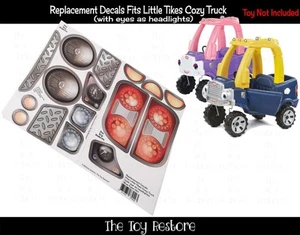 The Toy Restore Replacement Stickers for 2017 Little Tikes Tykes Custom Cozy Tr - Picture 1 of 4