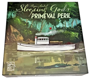 Sleeping Gods Primeval Peril Board Game Red Raven Games - Complete - - Picture 1 of 3