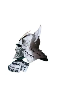 Casco de armadura samurai japonés LARP traje de casco de armadura - Imagen 1 de 4