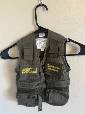 Молодежный жилет для кемпинга рыбалки Grand Canyon Junior Ranger размер очень маленький костюм - Изображение 1 из 3