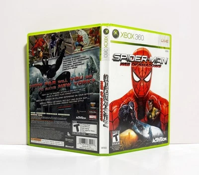 Spiderman Web of Shadows (Microsoft Xbox 360, 2008)  - Read Description - Image 1 of 4