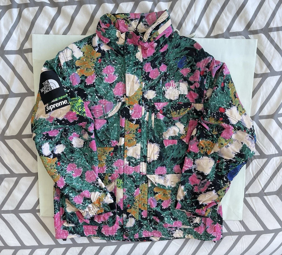 Supreme X The North Face Trekking Convertible Jacket Floral Sz M 100 % Authentic - Image 1 of 4