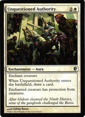 MTG TCG - Unquestioned Authority 85 Conspiracy - NM Free Shipping $5+ - Image 1 of 2