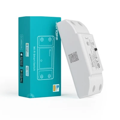 Interruptor inteligente WiFi SONOFF BASICR4, chip ESP32 interruptor de relé inalámbrico módulo hágalo usted mismo, 10A Foto 1 de 4