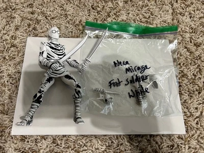 TMNT Teenage Mutant Ninja Turtles Mirage B&W Foot Soldier Black White Comic Neca - Image 1 of 2