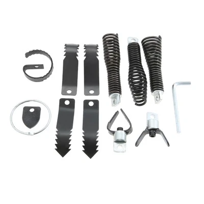 8PCS Drain Snake Kit For General Pipe Cleaners Spartan Tools 5/16" to 3/4" Cable - Image 1 of 4